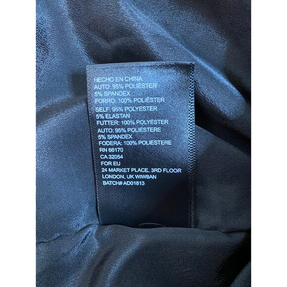 Urban Outfitters Dress Mini Black Halter NWT Size XS UO Silence & Noise - Picture 7 of 7